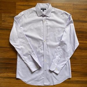 Lavender Banana Republic long sleeve shirt sz L